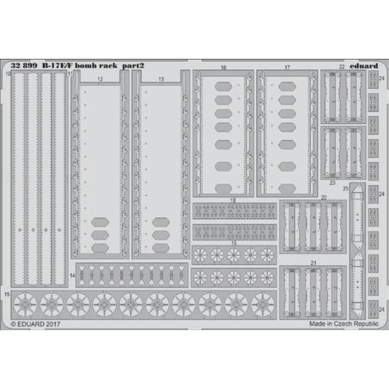 1/32 B-17E/F Bomb Rack (HKM)