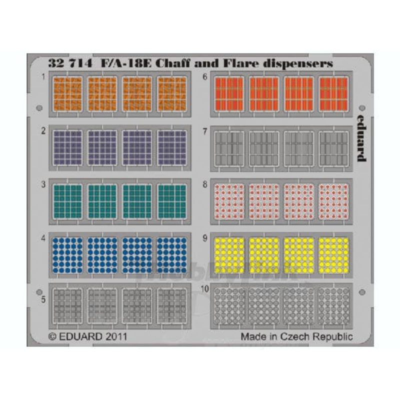 1/32 F/A-18 Chaff and Flare Dispensers (for Trumpeter)