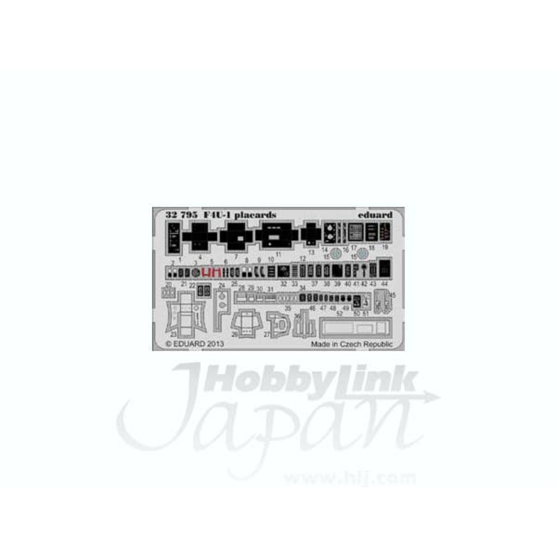 1/32 F4U-1 Placards (for Tamiya)