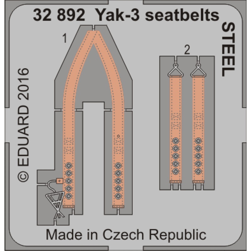 1/32 Yak-3 Seatbelts Steel (Special Hobby)