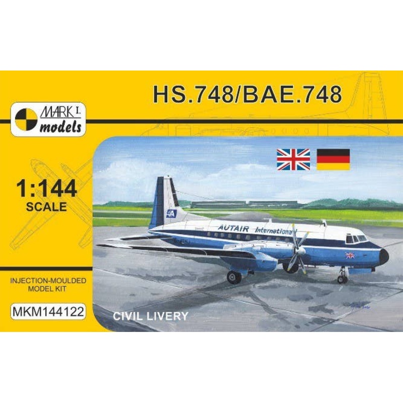 1/144 HS.748/BAE.748 Civil Livery