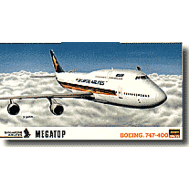 1/200 Singapore Airlines Boeing 747-400 Megatop