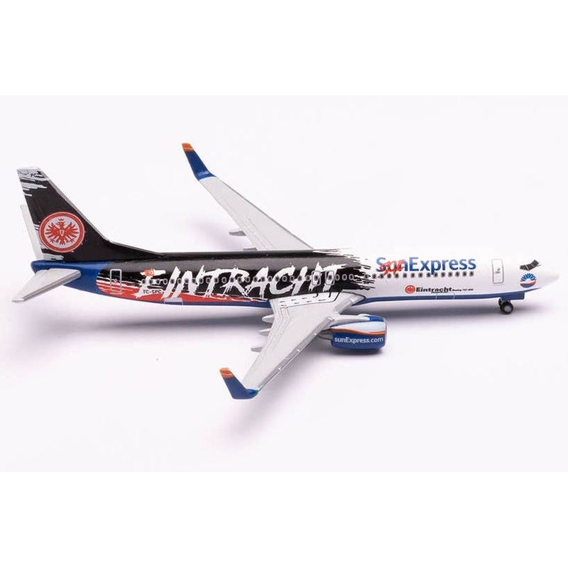 1/200 (snap) 737-800 Sun Express Eintracht Frankfurt Sge Express Tc-Spc