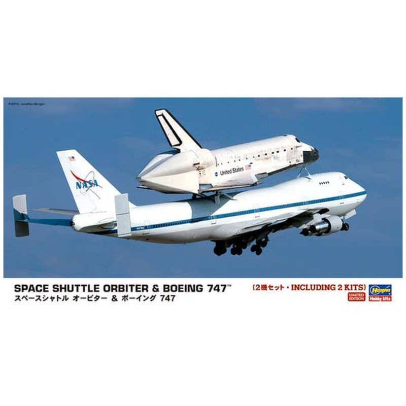 1/200 Space Shuttle Orbiter & Boeing 747