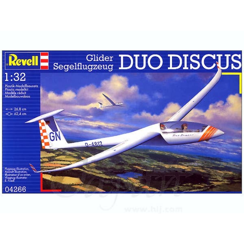 1/32 Glider Segelflugzeug Duo Discus