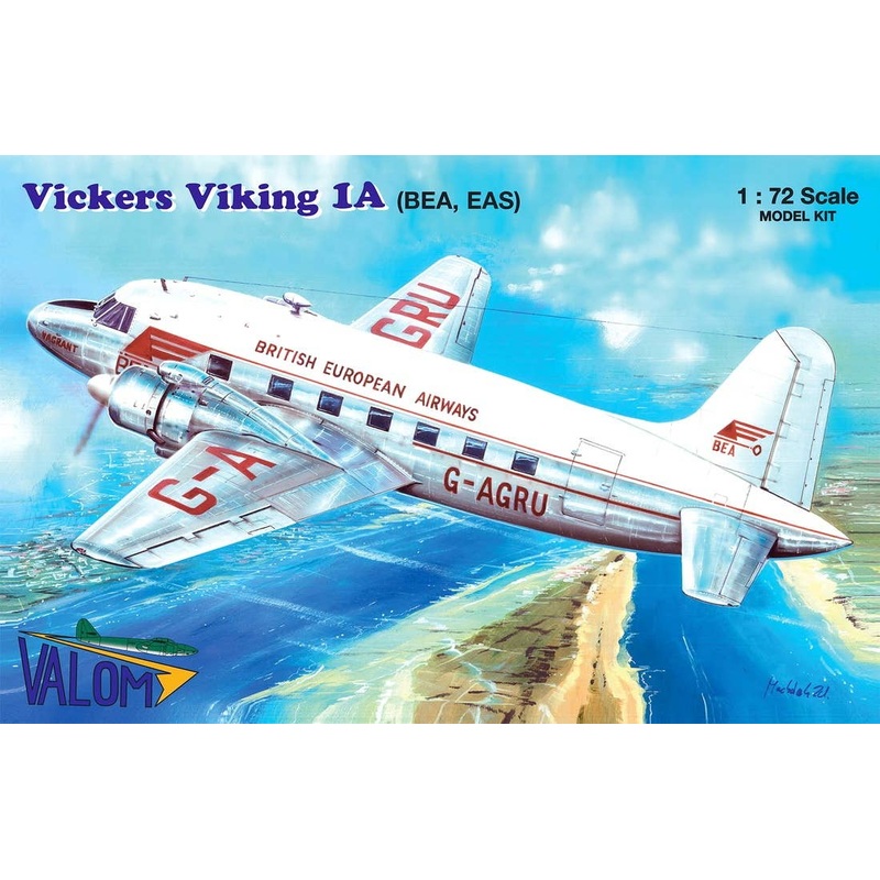 1/72 Vickers Viking Mk.1A 'BEA, EAS' (G-AGRU, F-BMEU)