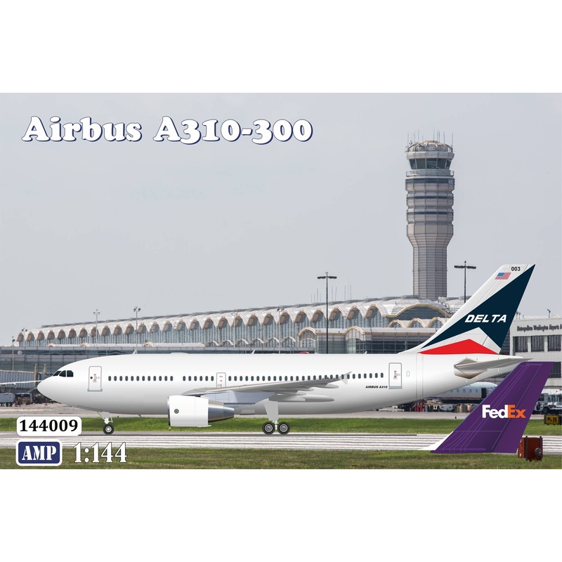 1/144 Airbus A310-300 Pratt & Whitney Delta Air Lines & FedEx