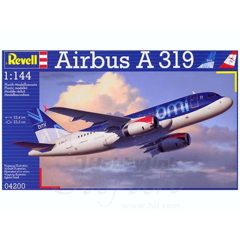 1/144 Airbus A319 BMI Airline