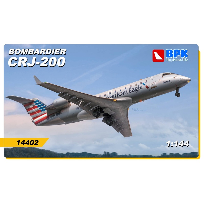 1/144 Bombardier CRJ 200 American Eagle
