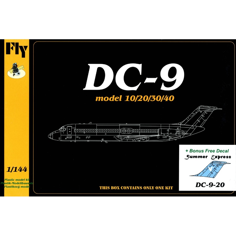 1/144 DC-9 Model 10-40 + DC-9-20 Summer Express