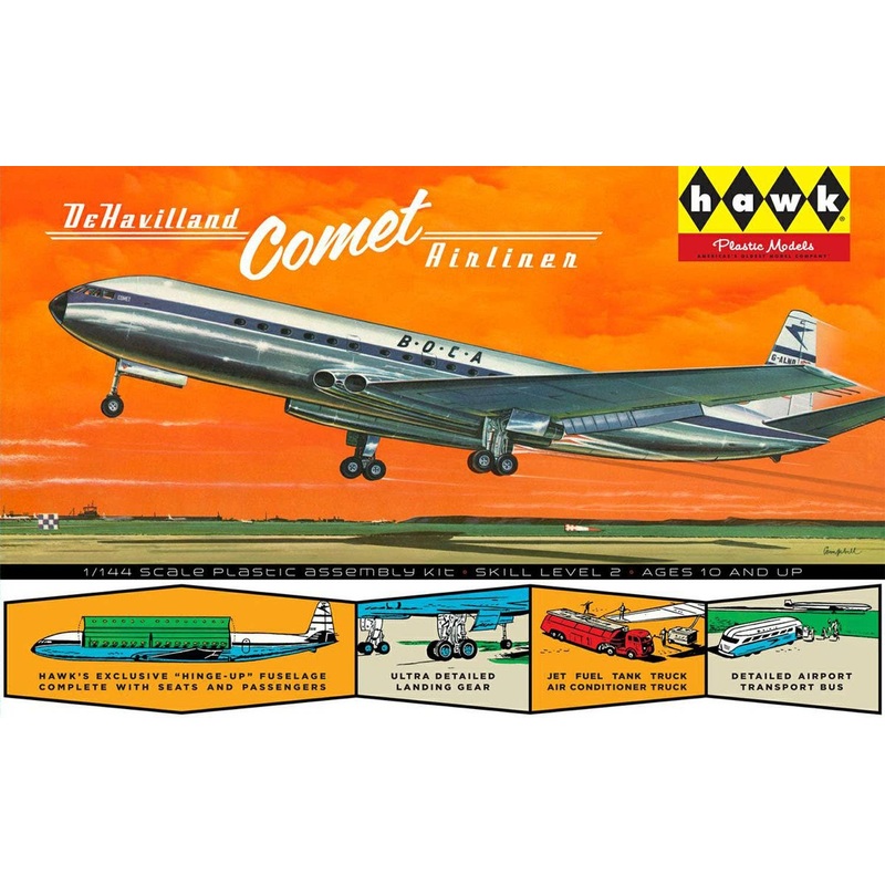 1/144 De Havilland Comet Airliner