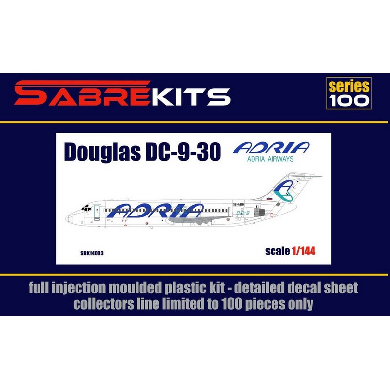 1/144 Douglas DC-9-30 Adria Airways