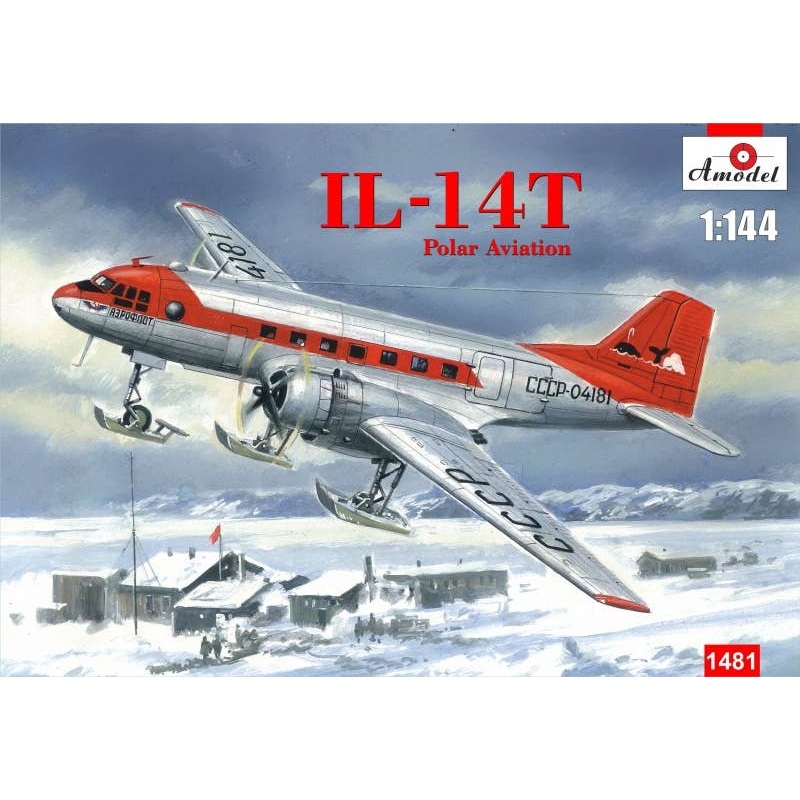 1/144 Ilyushin IL-14T Polar Aviation