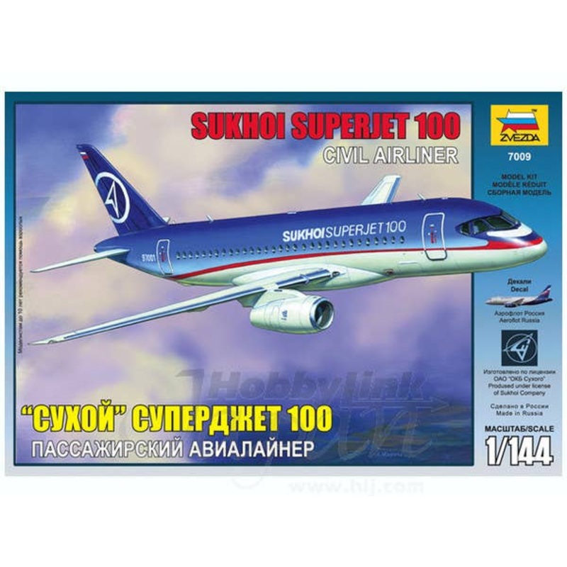 1/144 Sukhoi Superjet 100 Civil Airliner