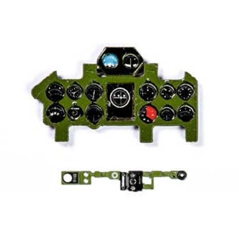 1/72 A6M2 Zero Fighter Type 21 Mitsubishi Color Colored Instrument Panel Tamiya Etc.