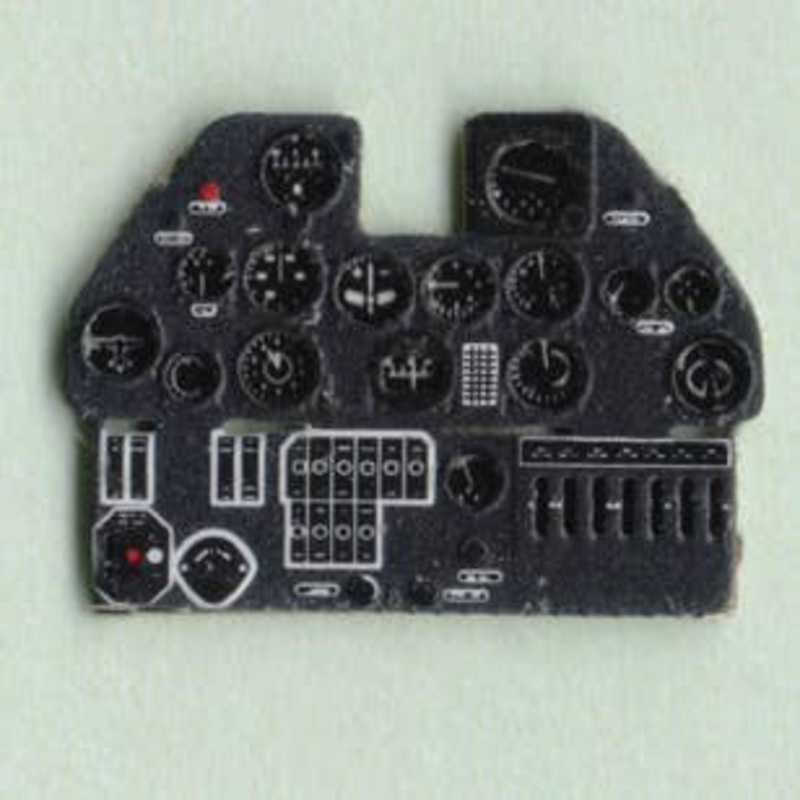 1/72 P-40E Kitty Hawk Coloring Instrument Plate AZ Model