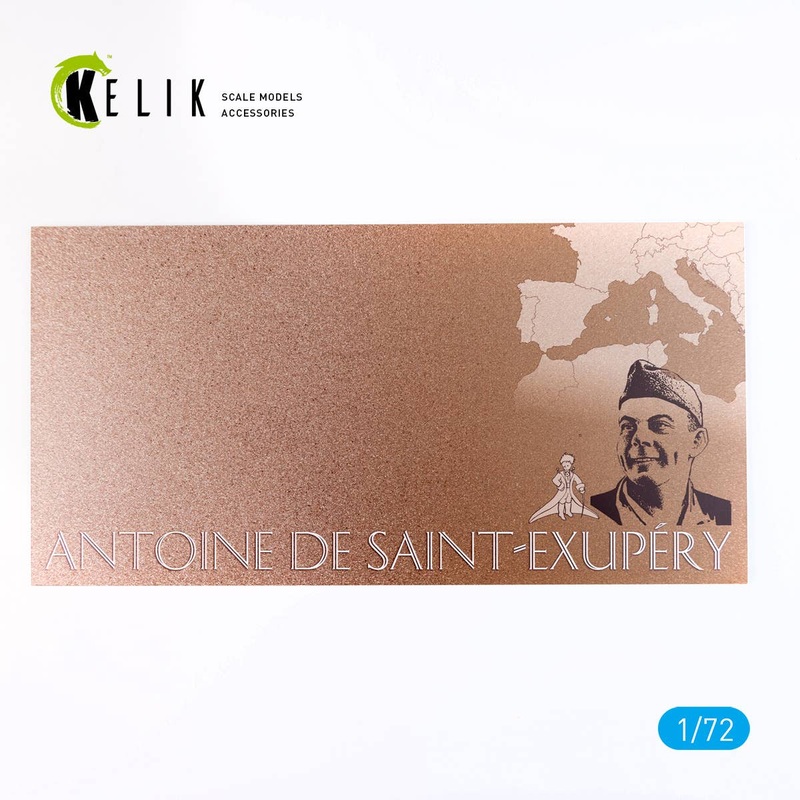 1/72 Saint-Exupery - Base - Acrylic 3 mm (180 x 357 mm) (210 g)
