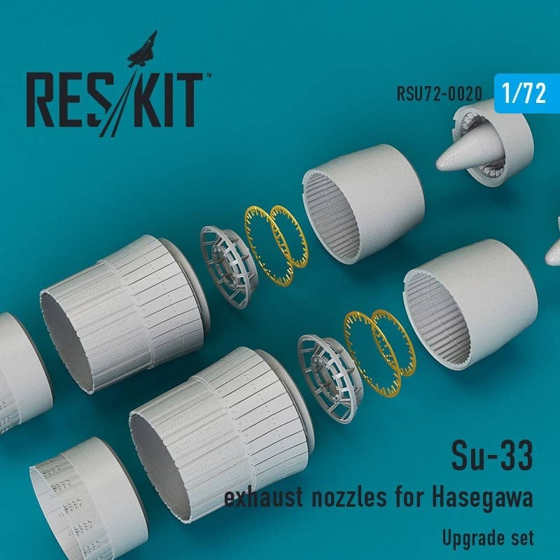 1/72 Su-33 Exhaust Nozzles (for Hasegawa)