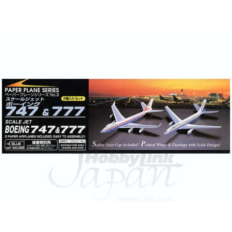PP-03 Scale Jet Boeing 747 & 777