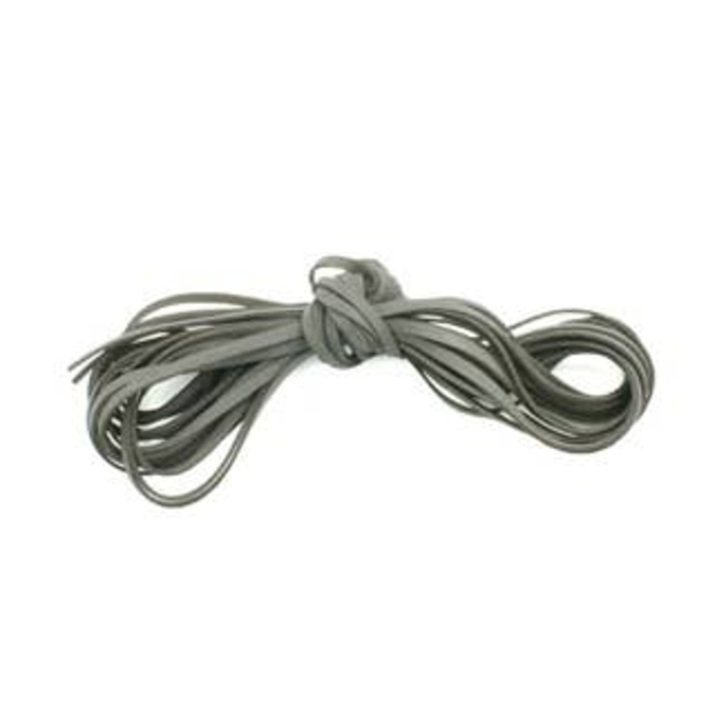 Rubber Flat Cord Set 1 x 3mm x 7m