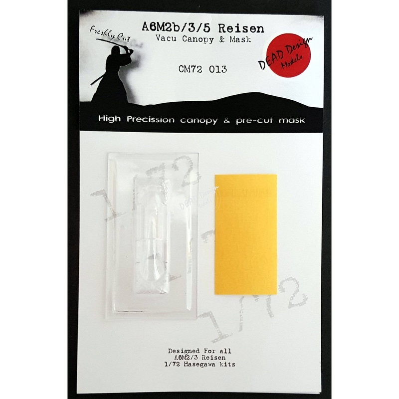 1/72 A6M Vacu Canopy & Mask
