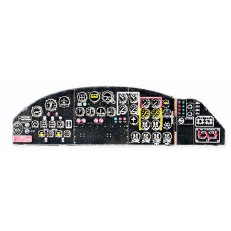 1/72 Boeing B-17G Colored Instrument Panel Airfix, Etc.
