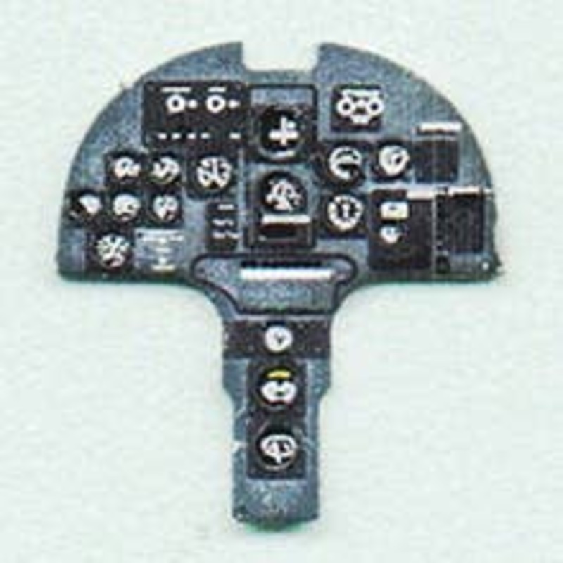 1/72 Dewoitin D.520 Coloring instrument panel Semmer etc.