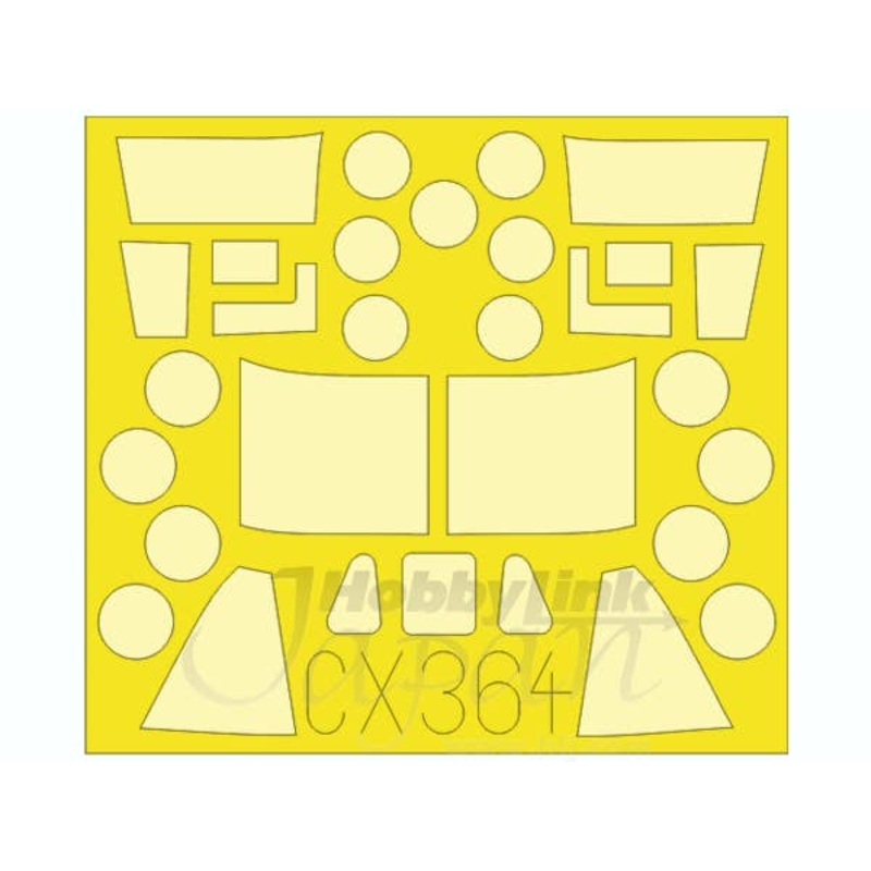 1/72 Die-Cut Flexible Mask for Hasegawa MV-22