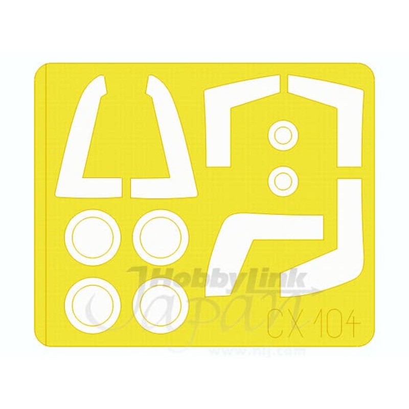 1/72 EF-2000 Typhoon Two-seater Mask (for Revell)