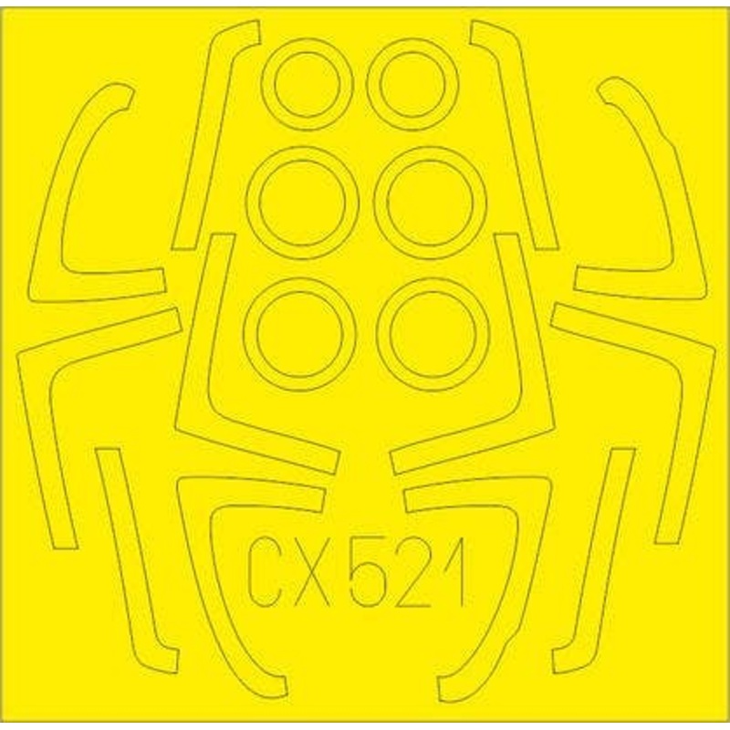 1/72 F/A-18E TFace Masking Sheet (for Academy)