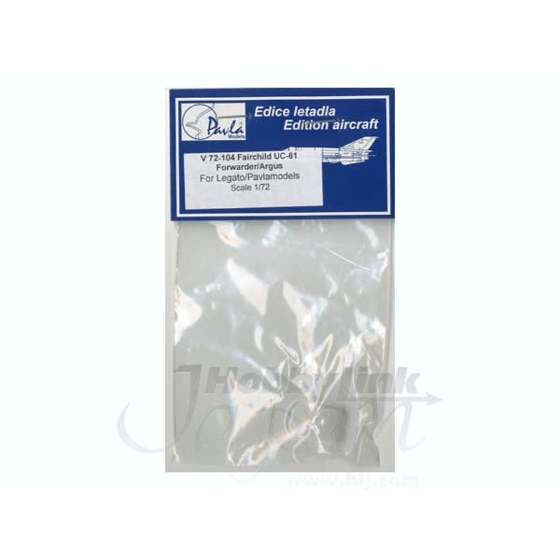 1/72 Fairchild UC-61 Forward/ Argus Canopy