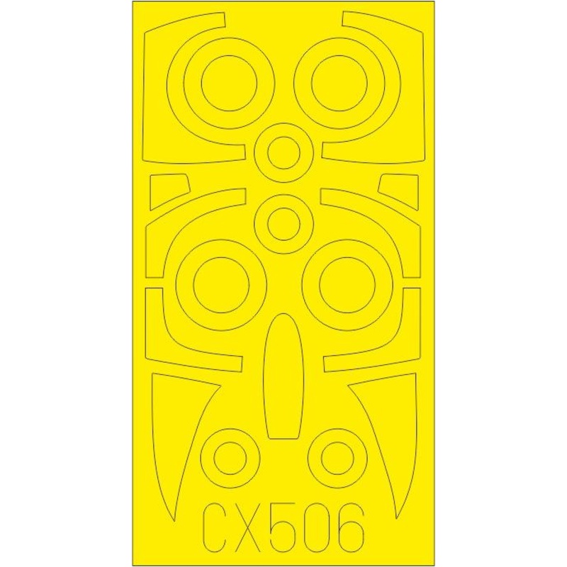 1/72 FG.1 Phantom Masking Sheet (for Airfix)