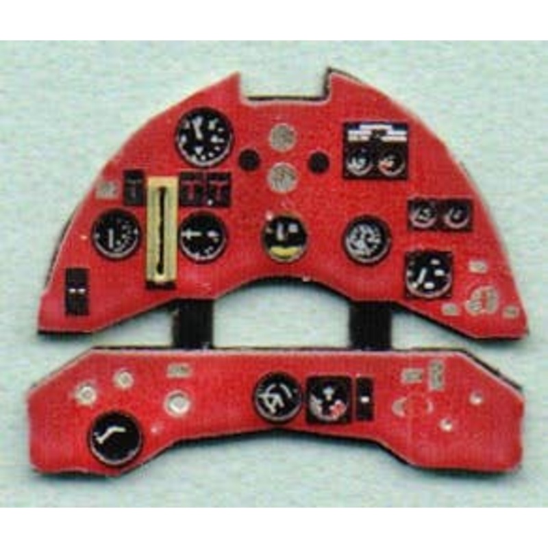 1/72 Gladiator Mk.I Early Colored Instrument Panel Airfix, Etc.