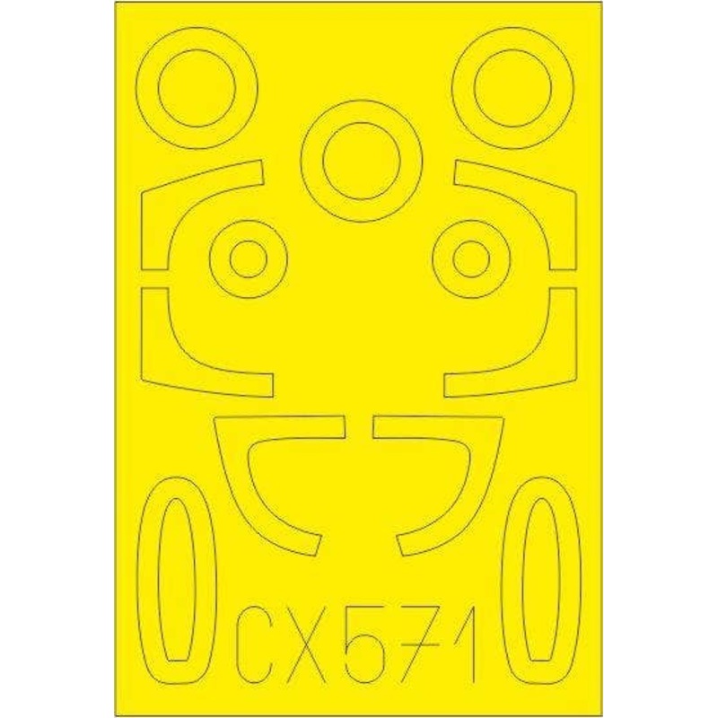 1/72 He 162A Masking Sheet (for Special Hobby)