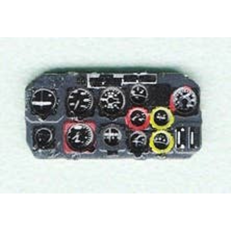 1/72 Heinkel He162A Coloring Instrument Panel Dragon