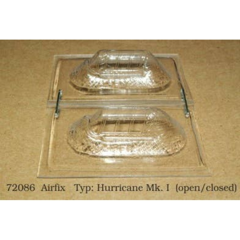 1/72 Hurricane MK.I Canopy (Open-Closed) (for Airfix)