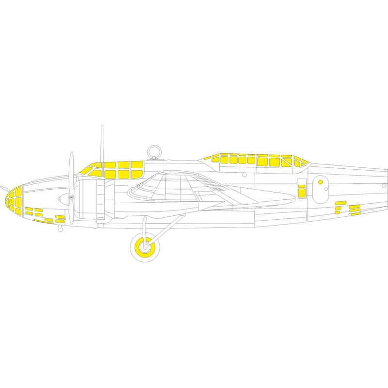 1/72 Ki-21-Ib Masks