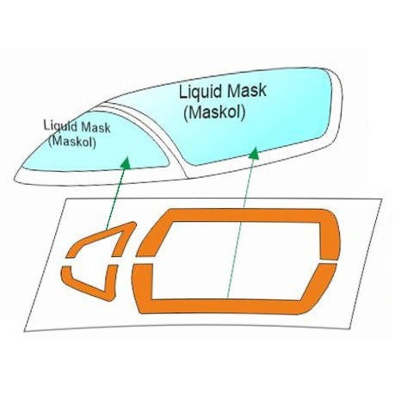 1/72 MB-326 Canopy Mask