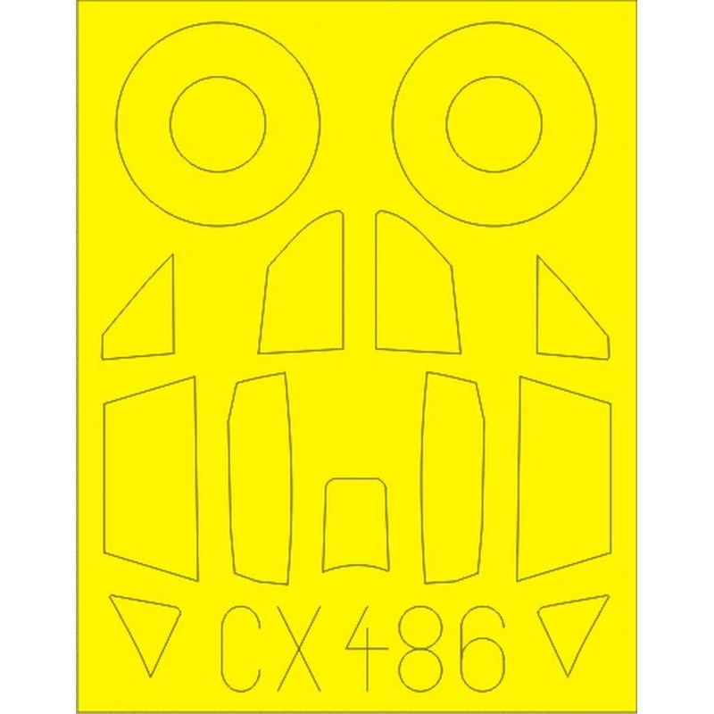 1/72 Me 262A-1a Mask Sheet (for Airfix)
