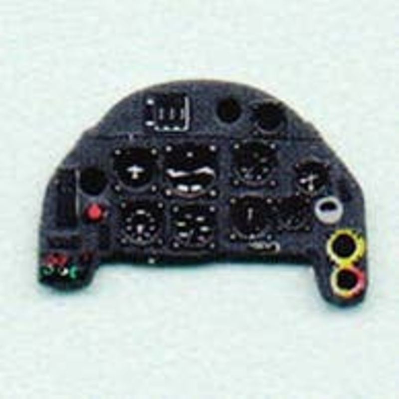 1/72 Messerschmitt Bf109G-6 Coloring instrument panel Zvezda etc.