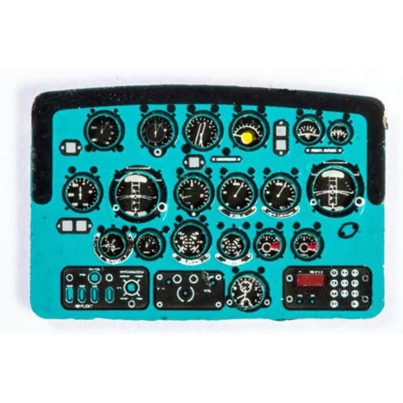 1/72 Mil Mi-2 Helicopter Coloring instrument panel Plastics/Mastercraft