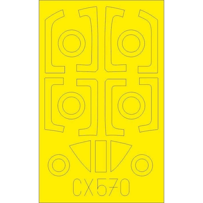 1/72 OA-4M Masking Sheet (for Fujimi/Hobby 2000)