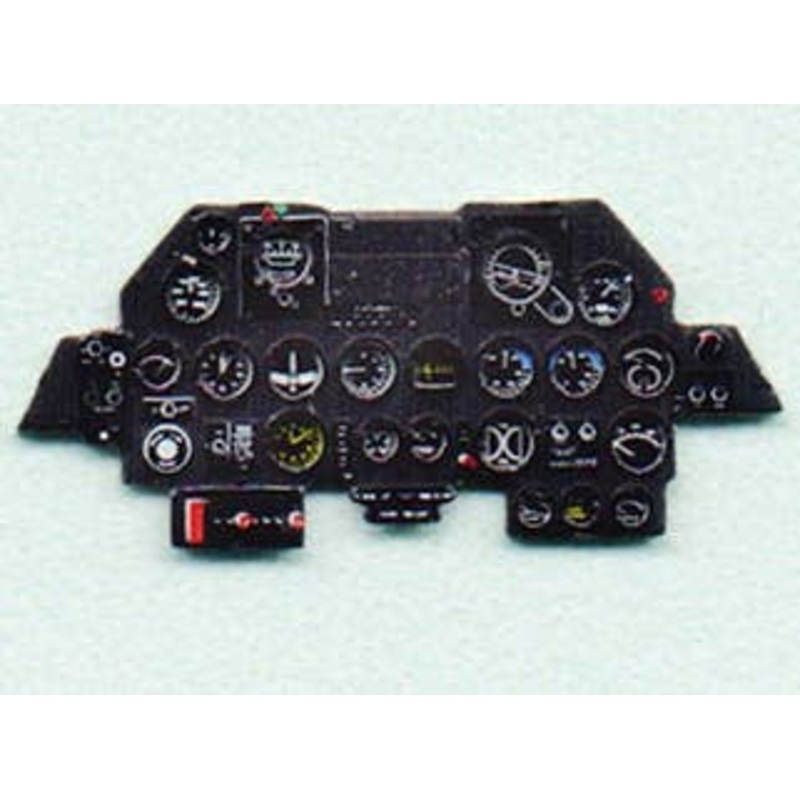 1/72 P-47D Thunderbolt Late Colored Instrument Panel Tamiya