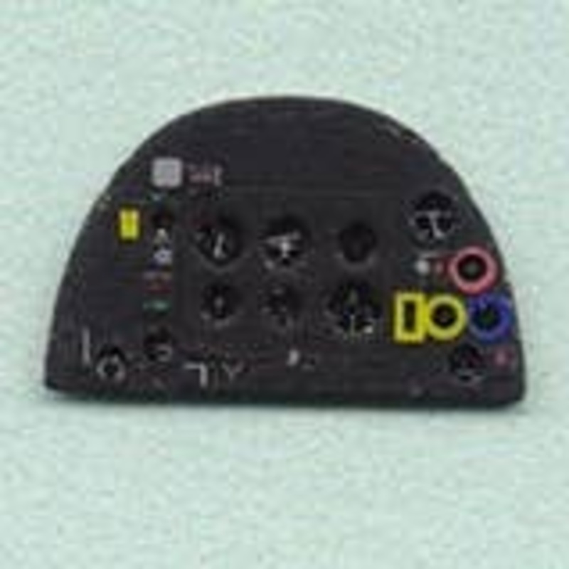 1/72 Spitfire Mk.IX / XVI Coloring Instrument Panel Airfix etc.