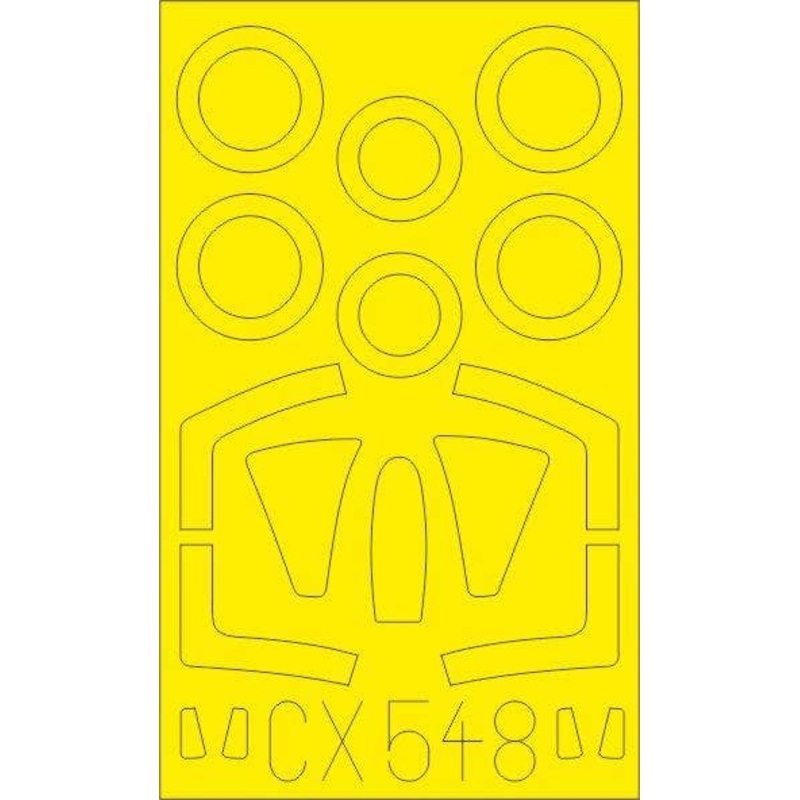 1/72 Super Mystere B.2 Masking Sheet (for Azur Frrom/Special Hobby)