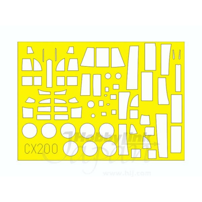 1/72 Wellington Mk.I Die-Cut Flexible Mask (for Trumpeter)