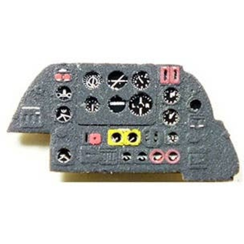 1/72 Beaufighter Mk.I Colored Instrument Panel Hasegawa
