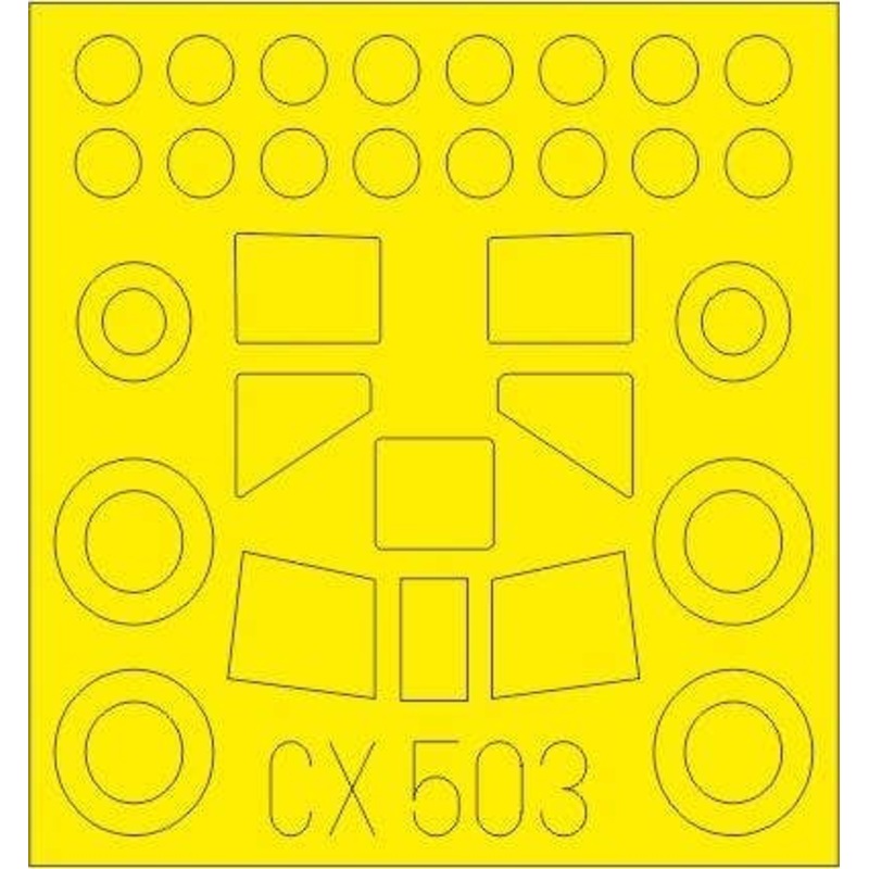 1/72 CASA C-212-100 Paint Masking Sticker (for Special Hobby)