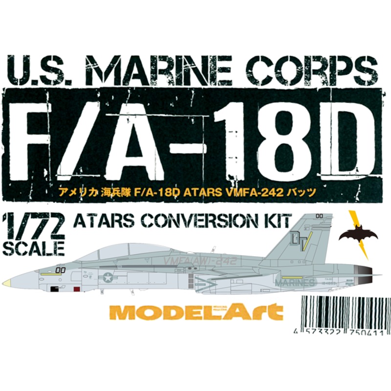 1/72 F/A-18D Hornet ATARS Conversion Parts & Decal Set