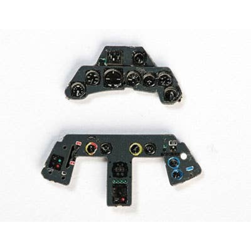 1/72 Focke-Wulf Fw190A Colored Instrument Panel Hasegawa, Etc.